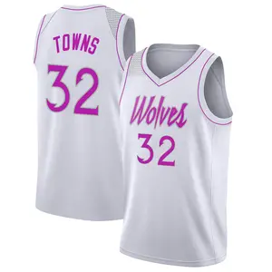 Prince Purple City Edition Nike Swingman Karl-Anthony Towns Timberwolves  Jersey